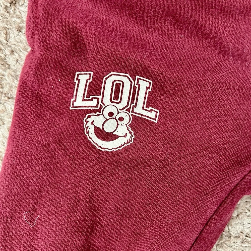 Baby Gap I Sesame Street Friends Outfit I Sweatpant & Baseball Tee I 6-12 Months